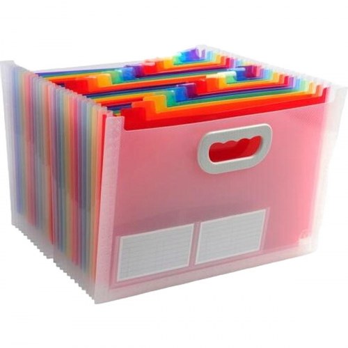 Exacompta organiser mappe A4 - gennemsigtig, 4 stk.