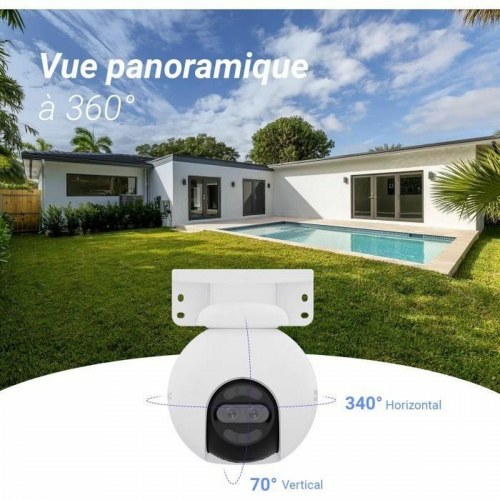 Overvågningskamera 4K Wi‑Fi - Ezviz (hvid)