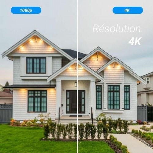 Overvågningskamera 4K Wi‑Fi - Ezviz (hvid)