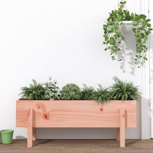 Højbed i massivt douglasgran 101 × 30 × 38 cm - plantekasse til have, altan og terrasse