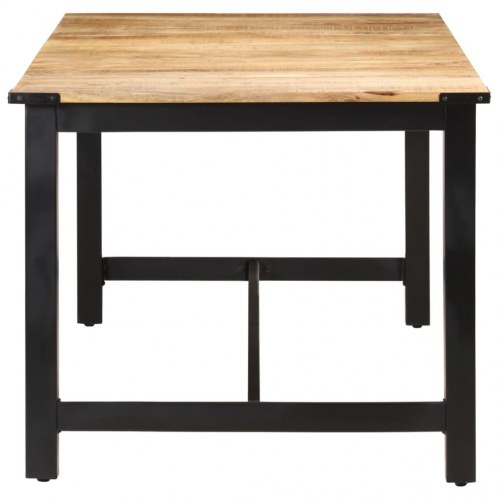 Spisebord 180x90x76 cm massivt ru mangotræ