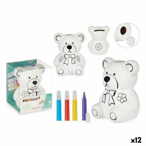 Pengebøsse keramik 9 × 11,5 × 9 cm - 12 stk.