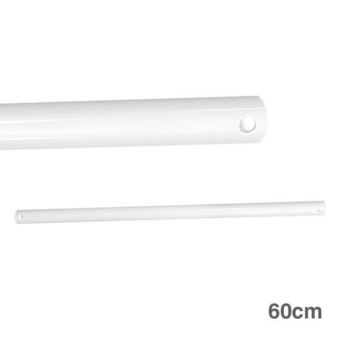 EDM Product rør-udskifter til ventilator - 60 cm, hvid