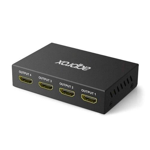 HDMI switch approx! 4K - 1 input til 4 udgange
