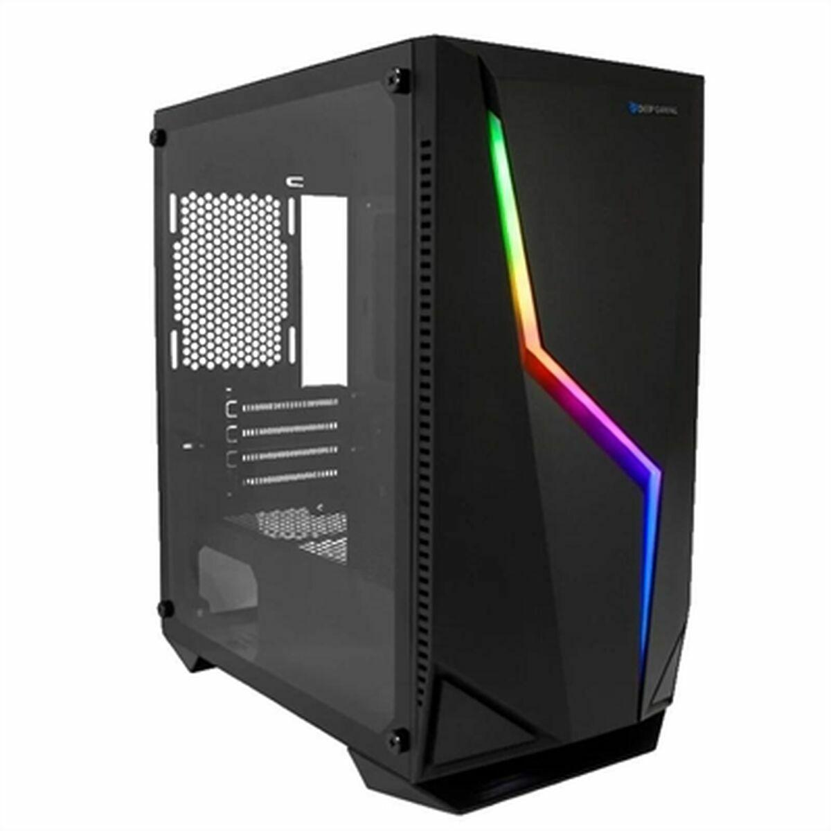 PC kabinet ATX semi-tårn CoolBox DG-CHA-M235-0 - sort