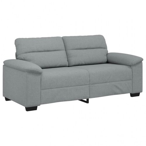 2-personers sofa 180 x 81 x 84 cm - lysegrå