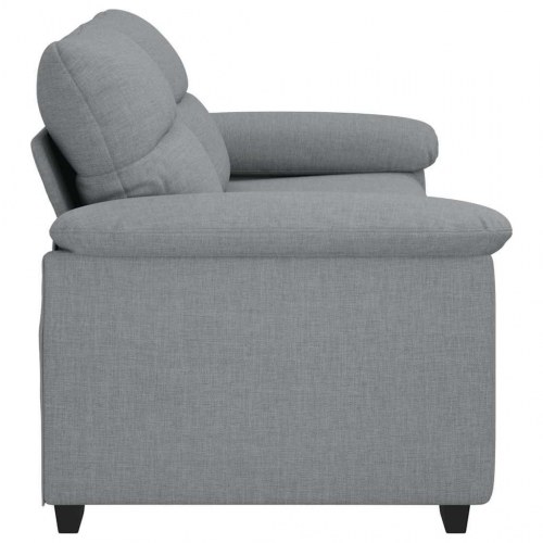 2-personers sofa 180 x 81 x 84 cm - lysegrå