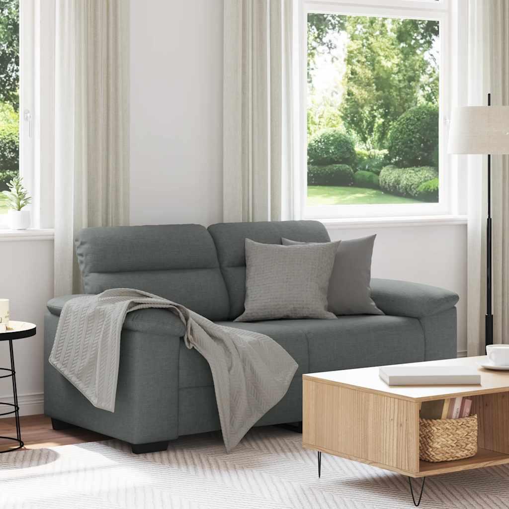 2-Personers Sofa Stof - 120 cm / Mørkegrå