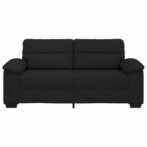 2-personers sofa i stof - sort 180 x 81 x 84 cm