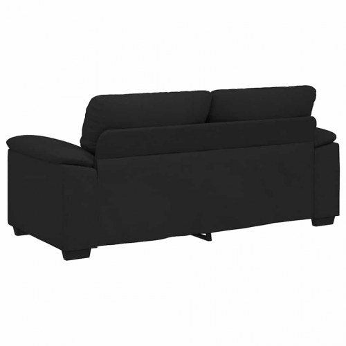 2-personers sofa i stof - sort 180 x 81 x 84 cm