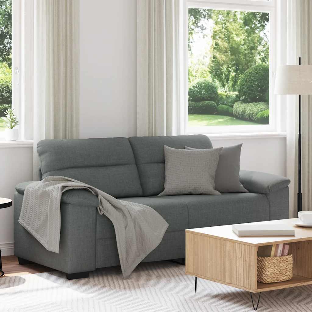 2-Personers Sofa Stof - 140 cm / Mørkegrå