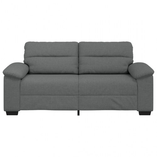 2-personers sofa i stof - mørkegrå, 180 x 81 x 84 cm
