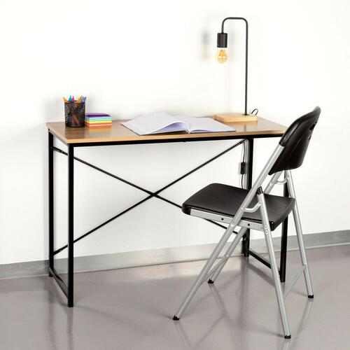 Skrivebord Max Home Stål Melamin spånplade 100 x 70 x 40 cm