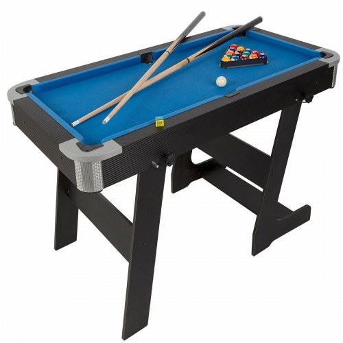 CB Games billardbord 120 × 73 × 61 cm - foldbart 2-i-1 billard og bordtennis