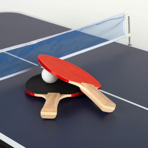 CB Games billardbord 120 × 73 × 61 cm - foldbart 2-i-1 billard og bordtennis