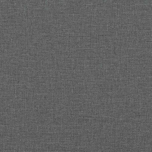 2-personers sofa 140 cm stof mørkegrå