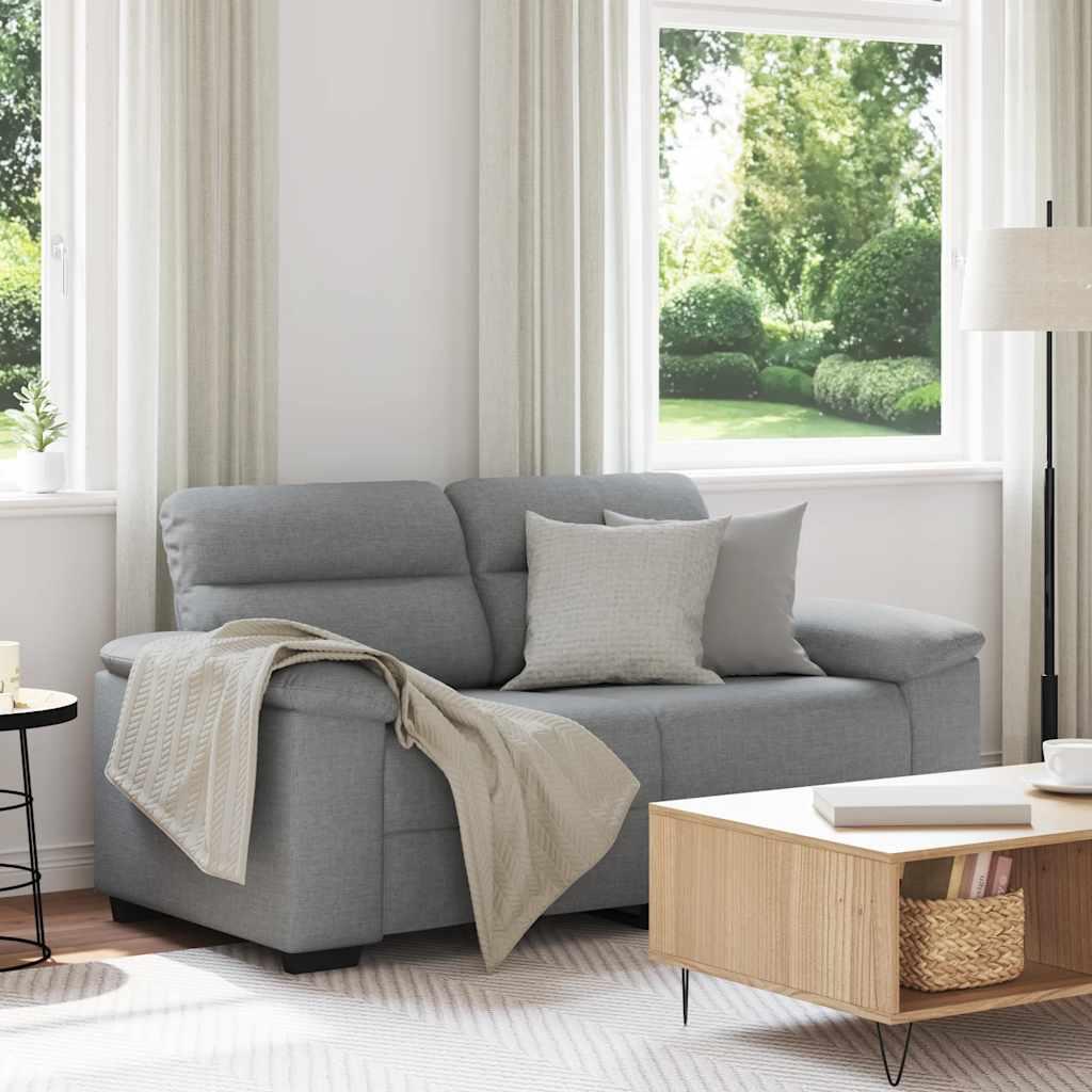 2-Personers Sofa Stof - 120 cm / Lysegrå