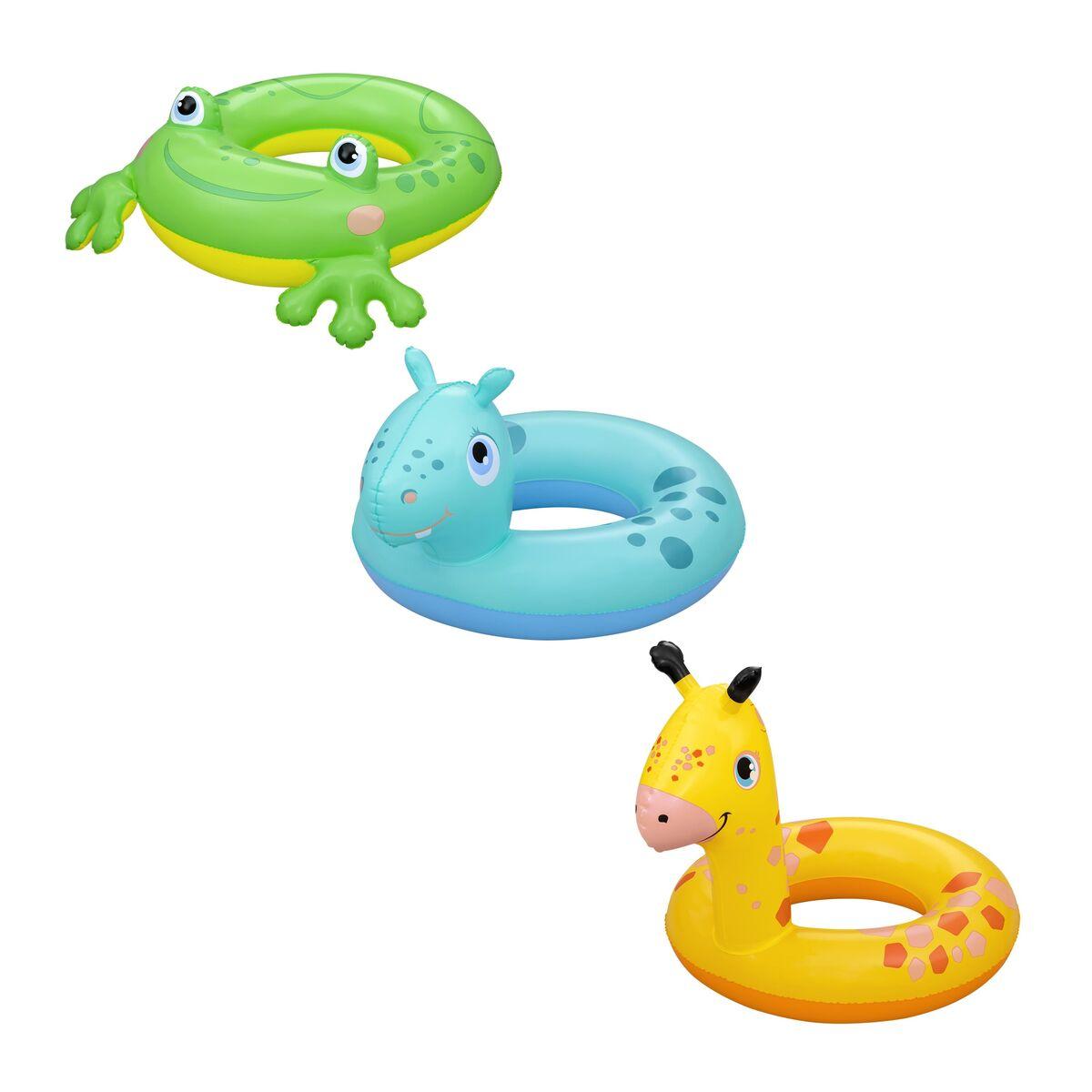 Bestway oppustelig badering med dyremotiver 64-73,5 cm - til strand og pool (3-6 år)