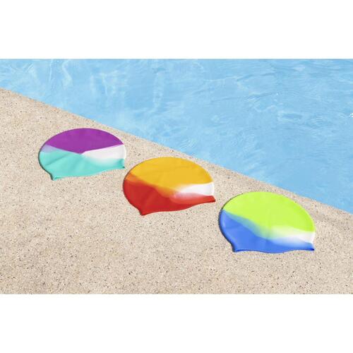 Bestway Badekappe Børn Silikone Farve Mix +3 År Strand og Pool 26049
