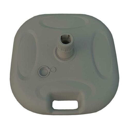 Marbueno Base Sombrilla Plast 45x45x14 cm 20L Hvid Have, Pool, Terrasse 10500