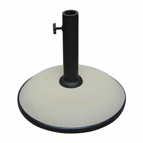 Marbueno Base Parasol Rund Cement 36x29,5 cm 11KG Hvid Have, Pool, Terrasse 10445