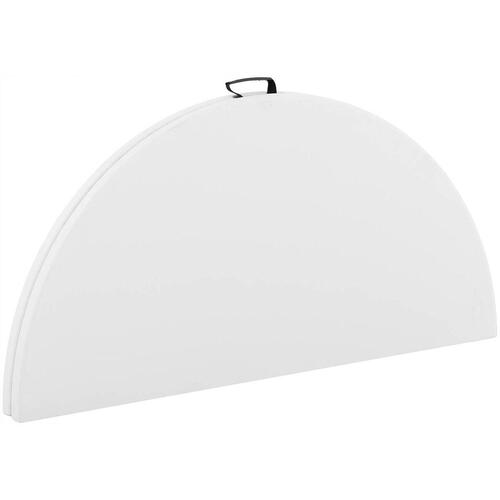 Marbueno - Sammenklappelig Bord - D.122x74 cm - Hvid - Catering, Strand, Camping