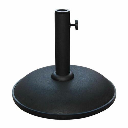 Marbueno Base Parasoll Rund Beton 36x29,5 cm 11KG Sort Have, Pool, Terrasse 10444