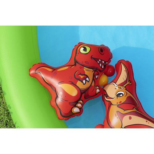 Bestway Oppustelig Pool Dinosaurer 241x140x137 cm +3-6 År Have 53160
