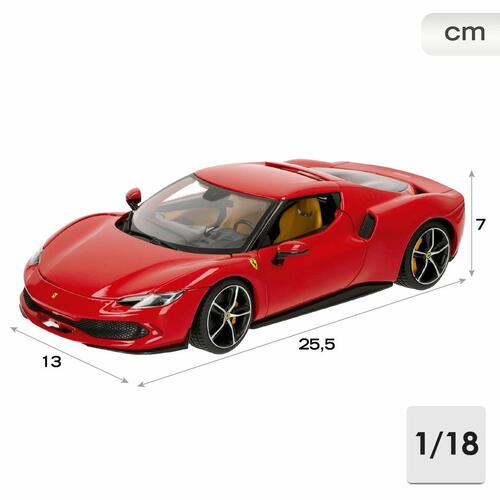 Bil Bburago Ferrari 296 GTB 1:18