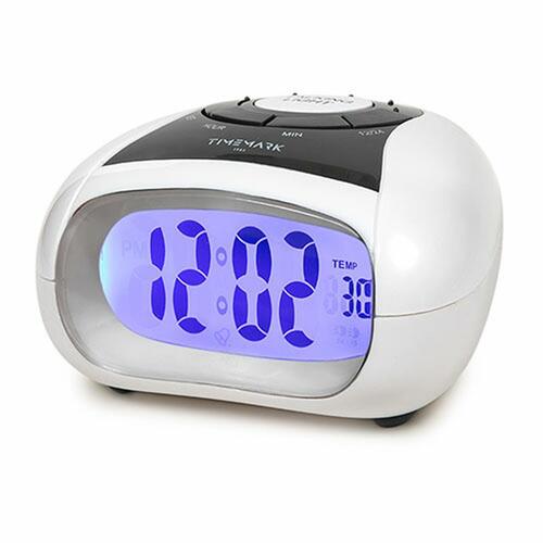 Vækkeur Timemark Hvid