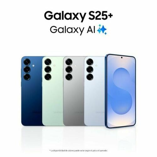Smartphone Samsung Galaxy S25 Plus AI 6,7" Qualcomm Snapdragon 8 Elite 12 GB RAM 512 GB Blå