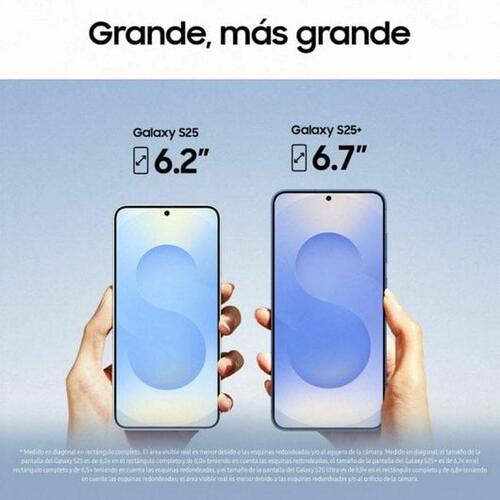 Smartphone Samsung Galaxy S25 Plus AI 6,7" Qualcomm Snapdragon 8 Elite 12 GB RAM 256 GB Blå Grå
