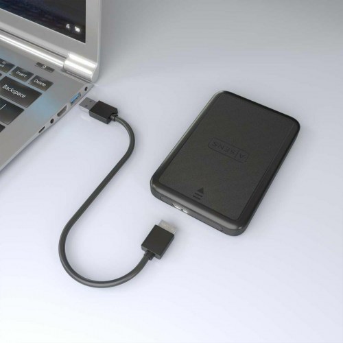 Ekstern harddisk-kabinet 2,5" - Aisens (USB 3.2, sort) (OUTLET A)