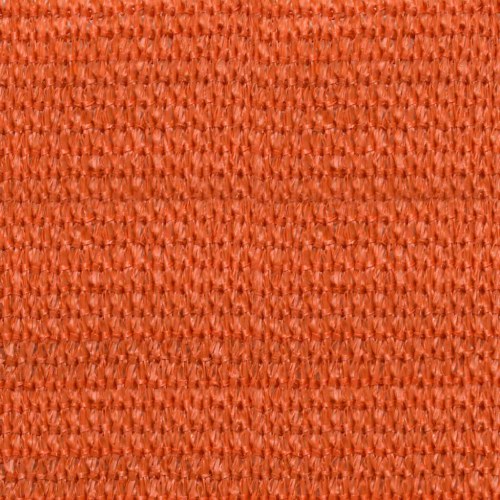 Solsejl 2,5 × 4,5 m - HDPE 160 g/m², orange