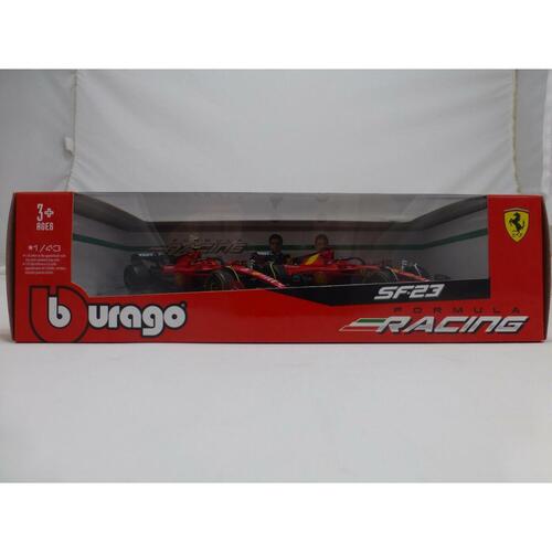 Bil Bburago Ferrari F1 SF23 1:43 2 Dele