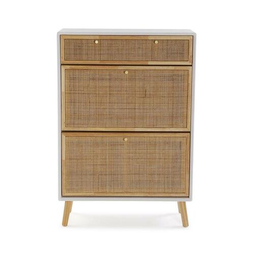 Skostativ Versa Vega Rattan Paulonia træ 25,5 x 106 x 70 cm