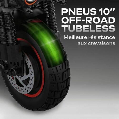 El-løbehjul Urbanglide ECROSS PRO BOOST 2 - sort, 25 km/t, 800 W