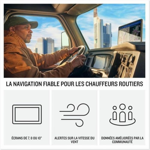 Garmin dēzl LGV1020 lastbil-GPS - sort