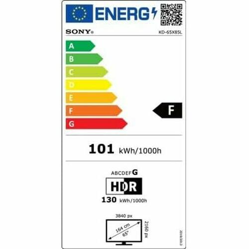 TV Sony 65X85L 65" 4K Ultra HD HDR D-LED LCD