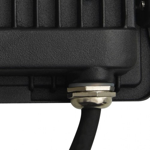 LED-projektør med sensor 100 W - varm hvid, sort
