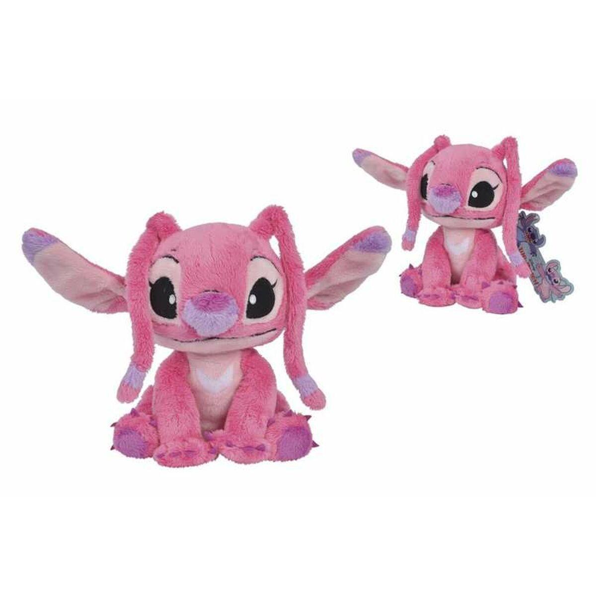 Tøjdyr Stitch - pink bamse 25 cm