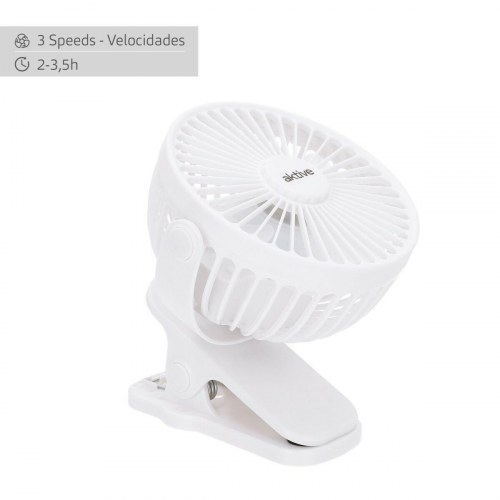 Genopladelig bordventilator Aktive (6 enheder)