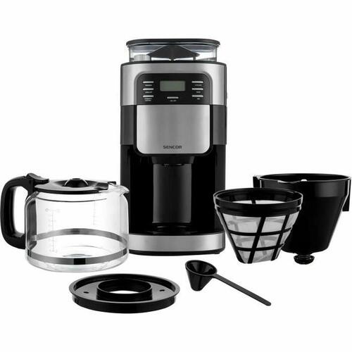 Superautomatisk kaffemaskine Sencor SCE 7000BK Sort Grå