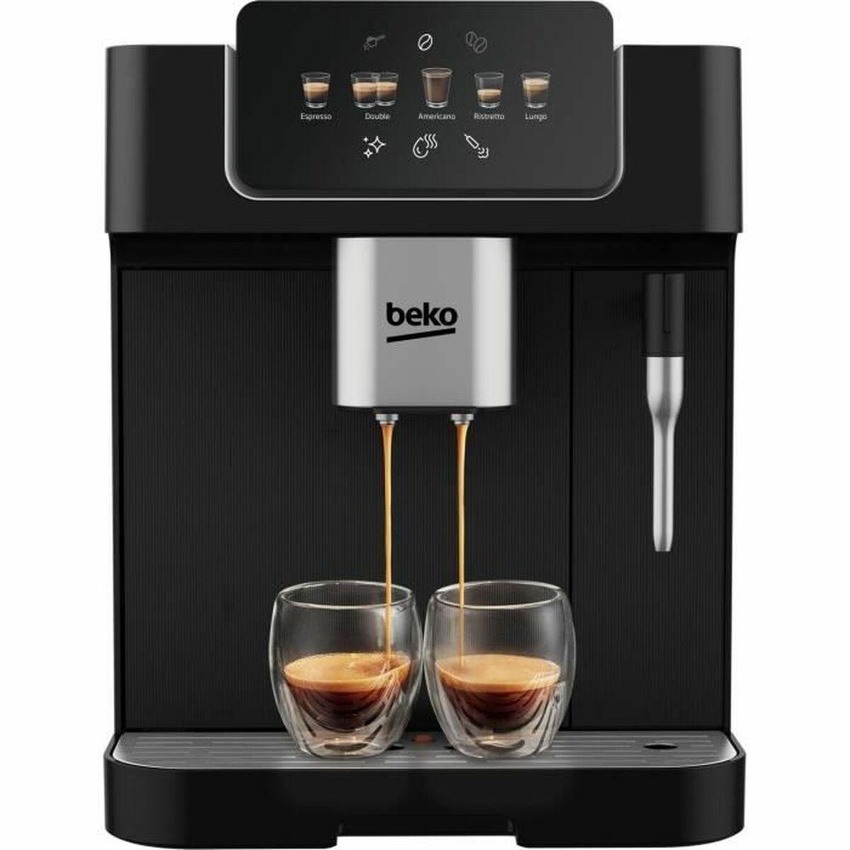 Superautomatisk Kaffemaskine Beko Ceg7302b Sort