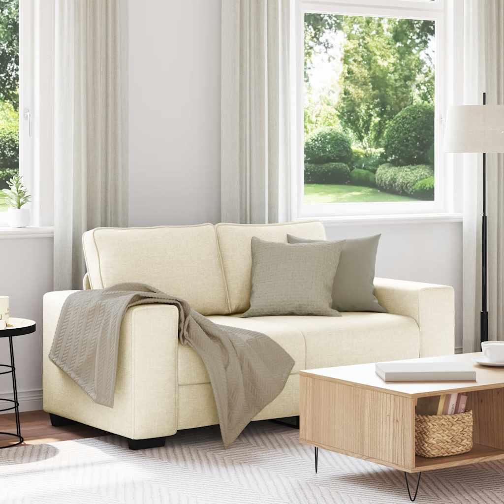 | Sofa | med pude med pude Beige 160 x 77 x 82 cm Linned