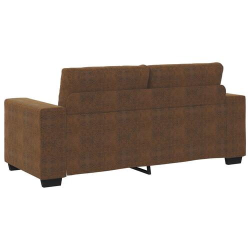 Mørkebrun Polyester, Træ Standard Rummelig Moderne sofa