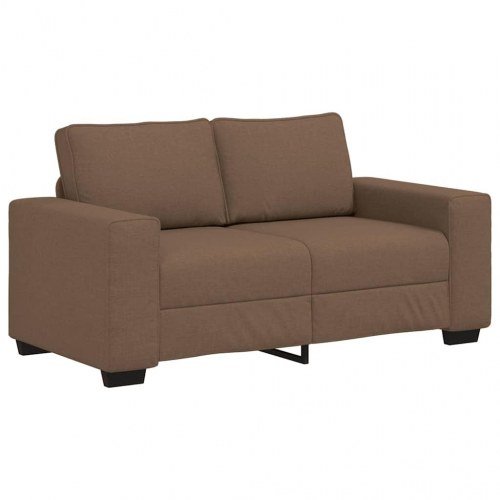 2-personers sofa 120 cm stof brun