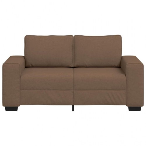 2-personers sofa 120 cm stof brun