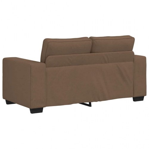 2-personers sofa 120 cm stof brun