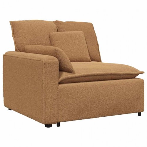 Modulsofa med hynder beige
